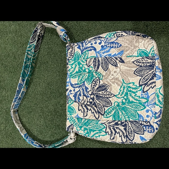 Vera Bradley Tropical handbag blue green - Picture 2 of 3